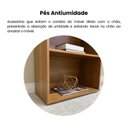 Ver mais imagens de Kit 2 Estantes para Livros com 5 Prateleiras 120CMX60CM Marrom/Cinamomo