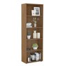 Kit 2 Estantes para Livros com 5 Prateleiras 120cmx60cm - 17