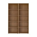 Ver imagem 2 de Kit 2 Estantes para Livros com 5 Prateleiras 120cmx60cm