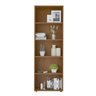 Kit 3 Estantes para Livros com 5 Prateleiras 180cmx60cm - 18