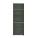Ver imagem 7 de Kit 3 Estantes para Livros com 5 Prateleiras 180CMX60CM Verde/Menta