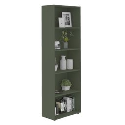 Kit 3 Estantes para Livros com 5 Prateleiras 180cmx60cm - 9 Kit 3 Estantes para Livros com 5 Prateleiras 180cmx60cm - 9