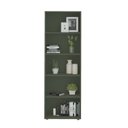 Ver imagem 4 de Kit 3 Estantes para Livros com 5 Prateleiras 180cmx60cm