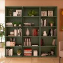 Ver imagem 1 de Kit 3 Estantes para Livros com 5 Prateleiras 180cmx60cm