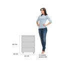 Ver imagem 5 de Gaveteiro para Escritório 3 Gavetas com Rodízios Cáli