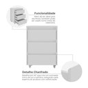 Ver mais imagens de Gaveteiro para Escritório Office 3 Gavetas com Rodízios Cáli Branco