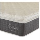 Ver imagem 3 de Conjunto: Box + Colchão Brilhante - Molas Ensacadas - Casal 138x188x68:courino Preto