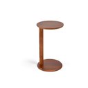 Ver imagem 2 de Mesa de Apoio para Sala de Estar Sabrina Marrom/Nozes