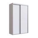 Ver imagem 3 de Guarda-Roupa Infantil 2 Portas de Correr 2 Gavetas com Prateleiras Branco RC2105 120cm