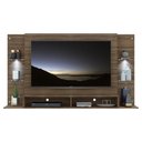 Ver imagem 3 de Painel Tv 60'' com 2 Leds e Prateleiras de Vidro Vegas