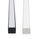 Ver imagem 2 de Kit 10 Perfil de Led Reforçado Sobrepor 17x14mm Barra 2m para Fita de Led Pasilux:branco