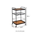 Ver imagem 7 de Carrinho Bar Bebidas Adega Dipi Decorativo