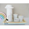 Kit Higiene Baby Pinus com Térmica Montessori - Faixa Azul - 1