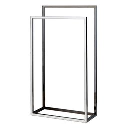 Toalheiro Porta Toalha de Piso Linha Larissa em Aço Inox 304 Stainless - 2