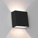 Ver imagem 1 de Arandela Quadrada C/2 Fachos Ip65 4w 3000k 260lm Preto-astraled