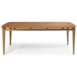 Conjunto Sala de Jantar Madeira Maciça - Mesa 1,60 Laminada 6 Cadeiras Assento Estofado Encosto Tela Marrom/Freijó - 4 Conjunto Sala de Jantar Madeira Maciça - Mesa 1,60 Laminada 6 Cadeiras Assento Estofado Encosto Tela Marrom/Freijó - 4