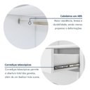 Ver imagem 6 de Guarda-Roupa Casal 8 Portas 6 Gavetas com Pés MDF 236cm Serenata Branco