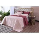 Ver imagem 2 de Cobre Leito Santorini Lavive King Dupla Face Cereja/Rosê