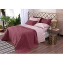 Ver imagem 1 de Cobre Leito Santorini Lavive King Dupla Face Cereja/Rosê