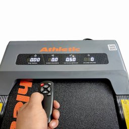 Esteira Elétrica Athletic Desk Fit Df100 6km/h Suporta 110kg Compacta sem Varanda Pronta para Usar:2 - 2