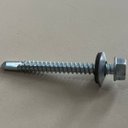 Ver imagem 2 de Parafuso Auto Brocante Cabeça Sextavada 5/16 - 5,5 X 50mm Arruela Movel com 250 Un