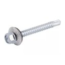 Ver imagem 1 de Parafuso Auto Brocante Cabeça Sextavada 5/16 - 5,5 X 50mm Arruela Movel com 250 Un