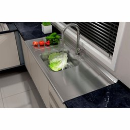 Pia Inox Dubai 1,80m Cuba N2 Furo 3.1/2" Ghelplus - 2