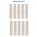 Ver imagem 5 de Painel Liso para TV até 86 Polegadas 400x250cm Aruá CabeCasa MadeiraOriginals Off White