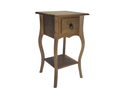 Ver imagem 2 de Mesa de Cabeceira Florence 1 Gaveta Castanho