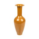 Ver imagem 1 de Vaso Decorativo em Metal Castanho 24cm Lucatti