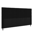 Ver imagem 4 de Cabeceira Cama Box King 195cm Corino Preto