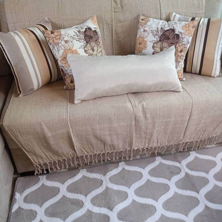 Manta xale sofá e cama AREIA 2,20x1,50m tear artesanal decorativa protetora - 6