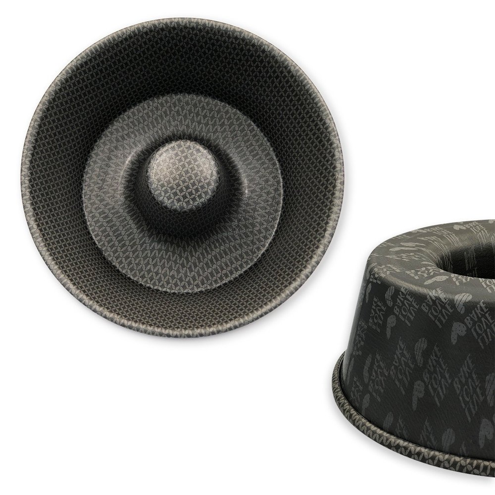 Forma Pudim Antiaderente Redonda Alumínio 18cm Forno Cinza - 5