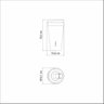 Copo Térmico Exata em Aço Inox Branco com Tampa 550ml - Tramontina - 3