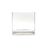 VASO VIDRO BASIC CLEAR SHORT CUBE TRANSPARENTE 15X15X15 CM - 1