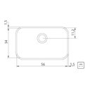 Ver imagem 3 de Cuba Tra Ret Ac 56x34 94024107