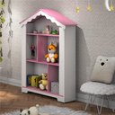 Ver imagem 1 de Estante Infantil Magic Branca Rosa