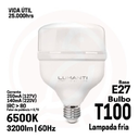 Ver imagem 2 de Lâmpada LED Bulbo 6500K 40W AutoVolt T100