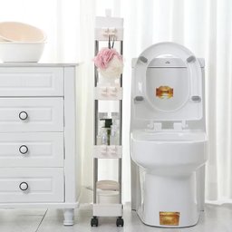 Carrinho Organizador 4 Andares Cozinha Banheiro Quarto Lavanderia Casa Multiuso Porta Objeto Decoraç - 4