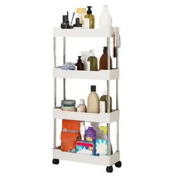 Carrinho Organizador 4 Andares Cozinha Banheiro Quarto Lavanderia Casa Multiuso Porta Objeto Decoraç - 7