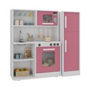 Ver imagem 1 de Cozinha Infantil em Madeira MDF 100cm Altura Idade Mínima 2 Anos:Rosa