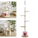 Ver imagem 1 de Arranhador Gato Pet Felino Casinha Brinquedo Torre 5 Modos Descanso Escala Arranha Sisal Aconchegant