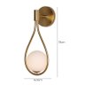Arandela Skylight Stork 3085 G9 Bivolt Dourada - 4
