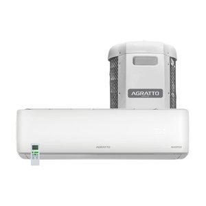 Ar Condicionado Split Agratto Hi Wall Liv Top Inverter 24.000 Btu/h Frio Monofásico Branco Lcst24f-