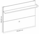 Ver imagem 7 de Rack NT 1180 com Painel NT 1185 Off White com Freijó - Notável