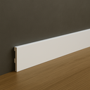 Ver imagem 3 de Kit 20 Barras Rodapé Poliestireno 15cm Liso Branco 2m Rm Decor