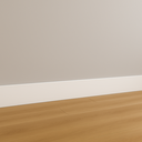 Ver imagem 5 de Kit 20 Barras Rodapé Poliestireno 15cm Liso Branco 2m Rm Decor