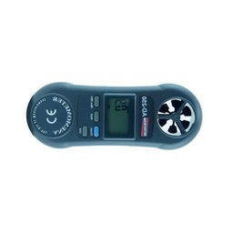 Kit 2 Anemômetro Digital Velocidade Fluxo Ar Faixa 0,4 A 30 M/s 5 Unidades Hold Máx Mín Ad-250 Portá - 4