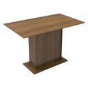 Ver imagem 5 de Conjunto Sala de Jantar Mesa Tampo de Madeira 2 Cadeiras Rustic/silver Manu Madesa