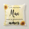 Almofada Presente Mãe Aniversário Dia das Mães - Amor de Mãe - 2